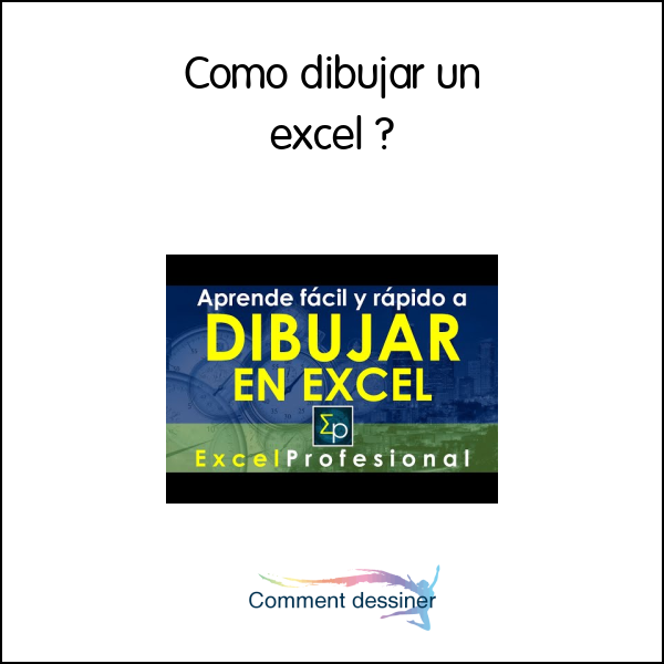 Como dibujar un excel